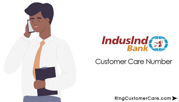 indusind bank customer care number