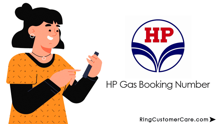 hp gas booking number